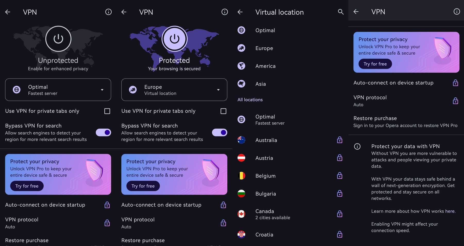 Opera Vpn Android Mobile App