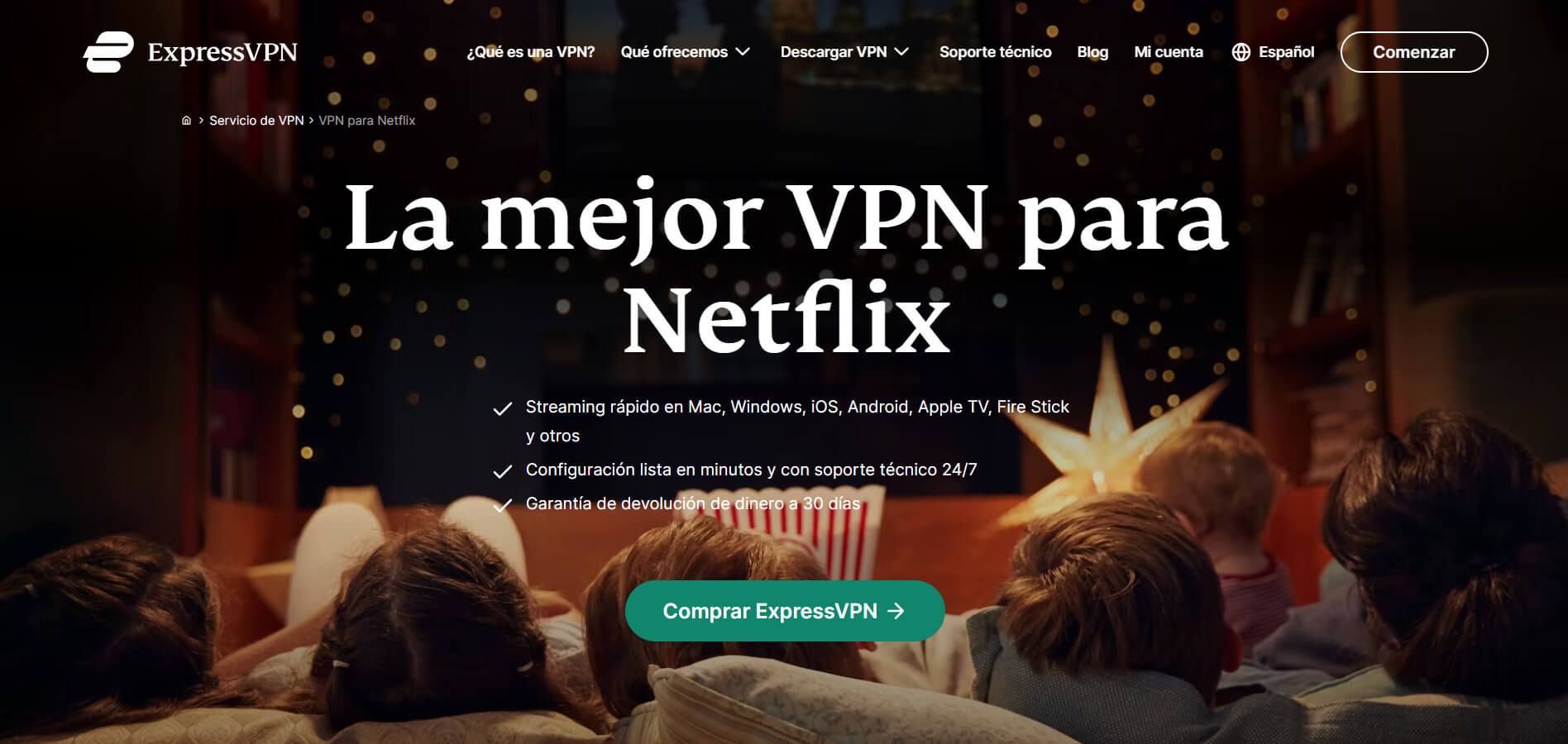 ExpressVPN para Netflix