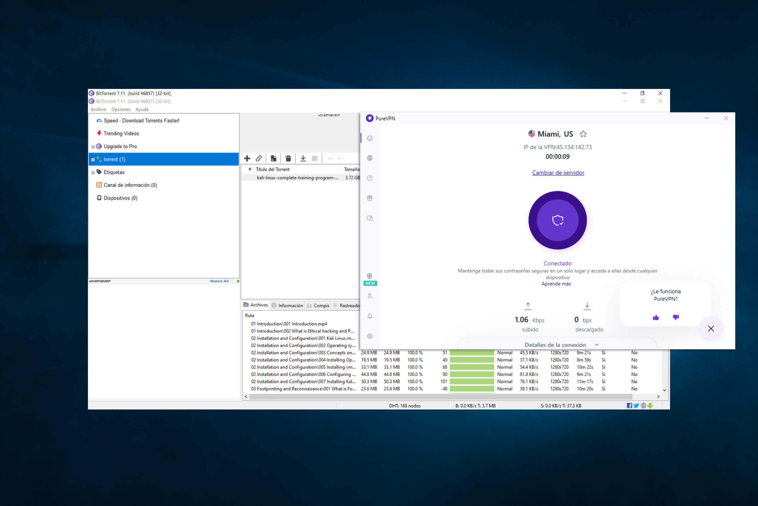 PureVPN Torrenting