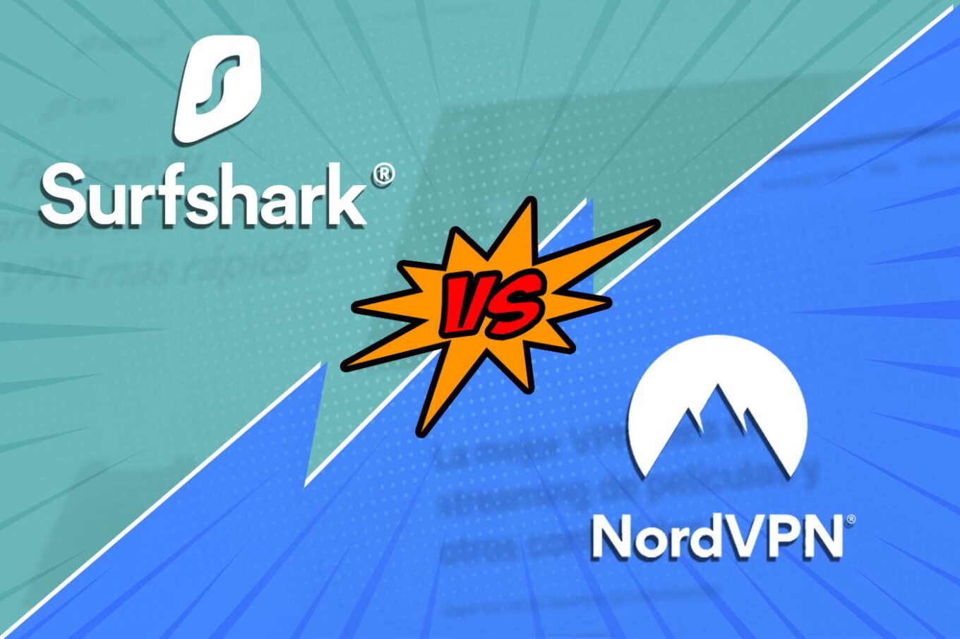 Surfshark Vs NordVPN Comparación