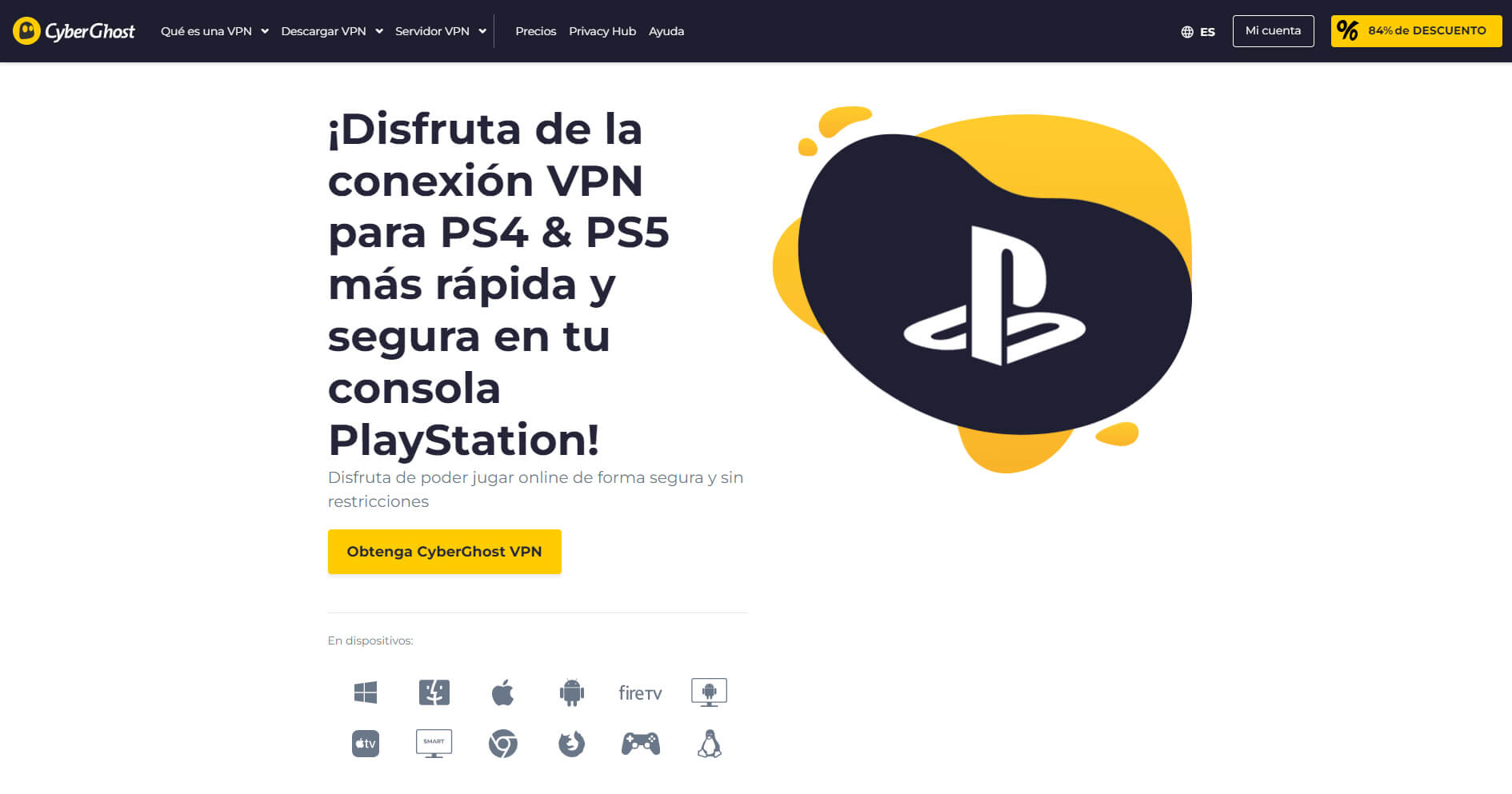 Cyberghost Vpn Ps4 Ps5