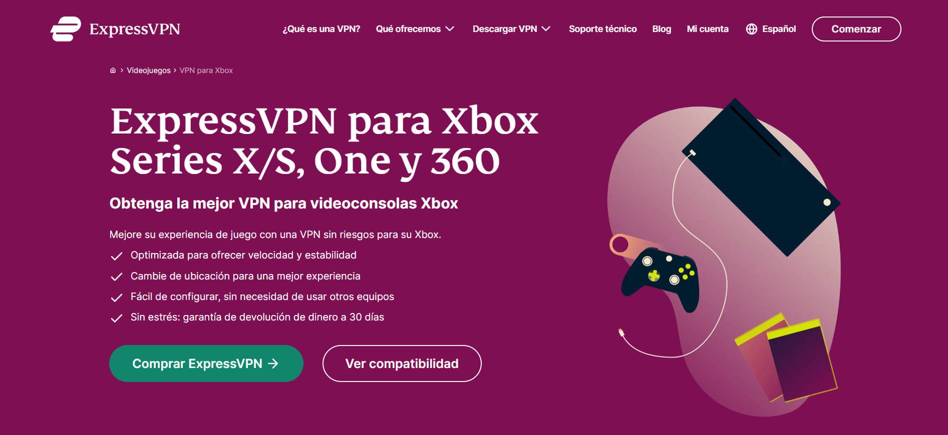 Expressvpn Xbox