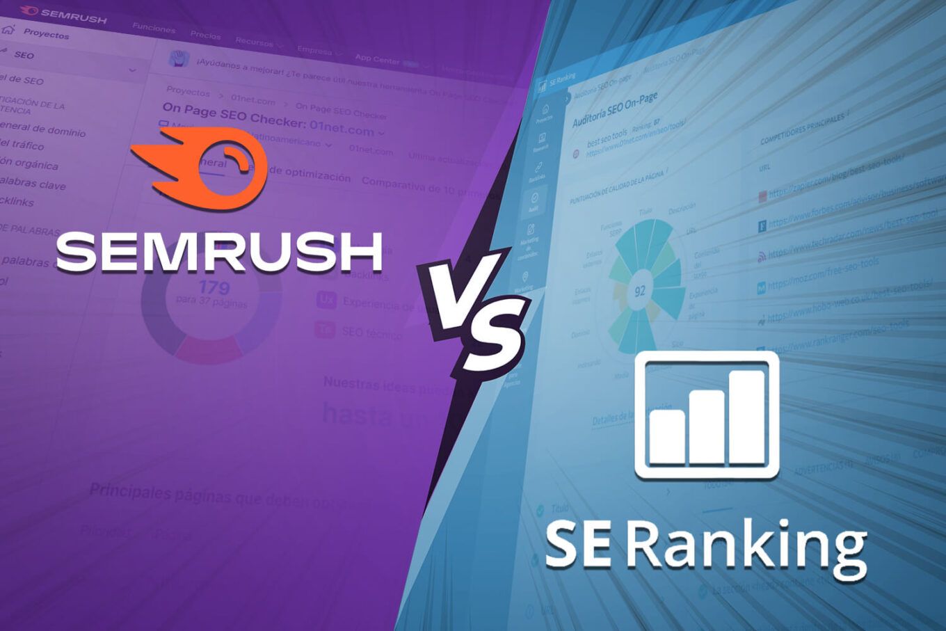 Se Ranking Versus Semrush Comparacion