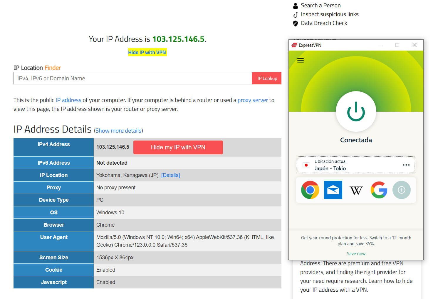 Ip Japonesa Con Expressvpn