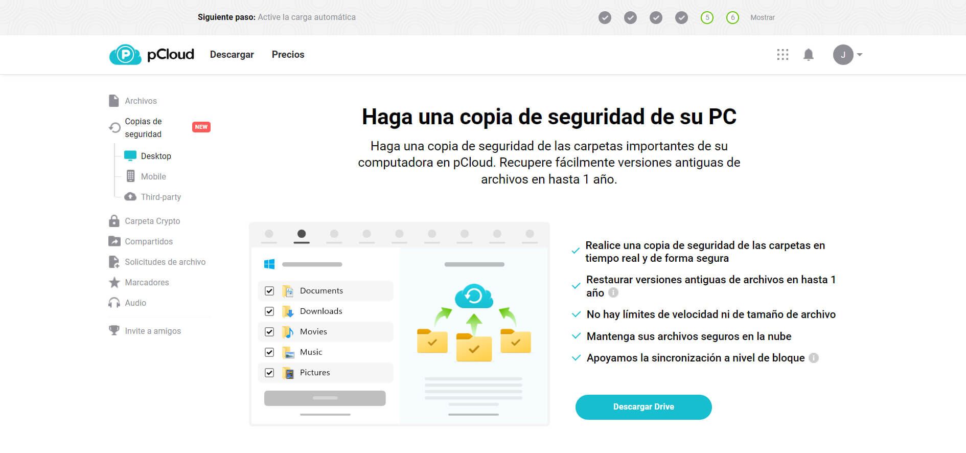 Copia De Seguridad Pc Pcloud