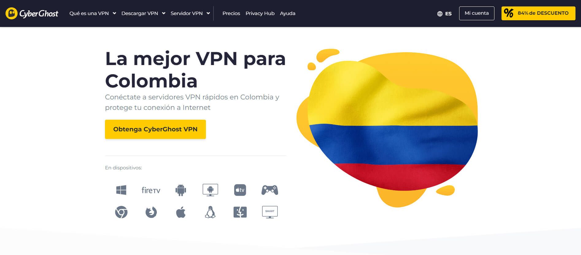 Cyberghost Colombia