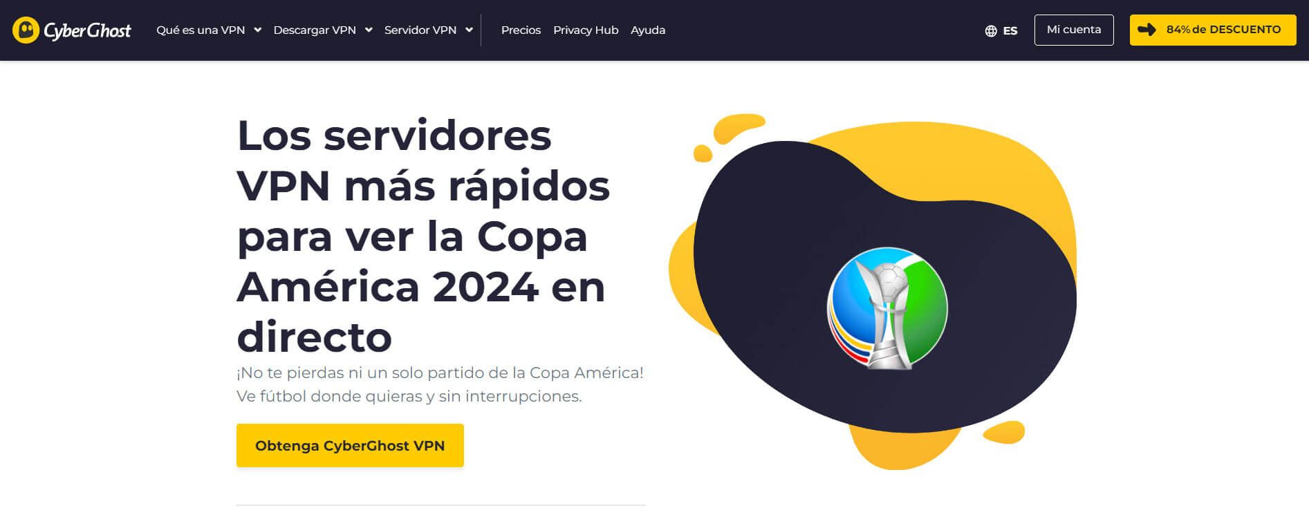 Cyberghost Copa America En Vivo