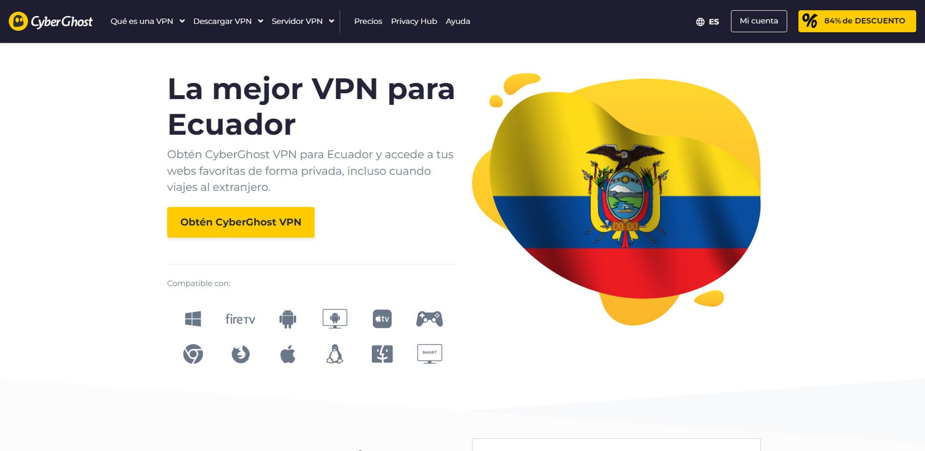 Cyberghost Ecuador