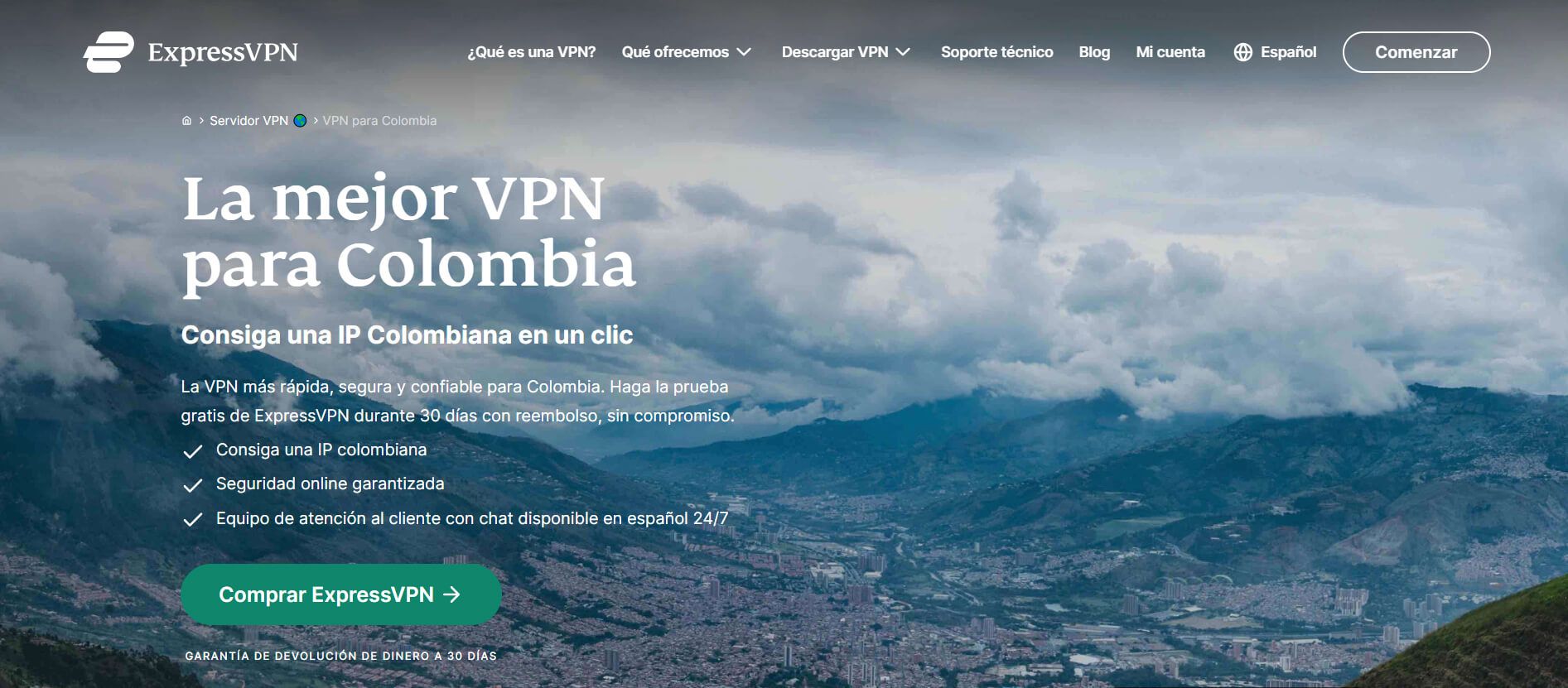 Expressvpn Colombia