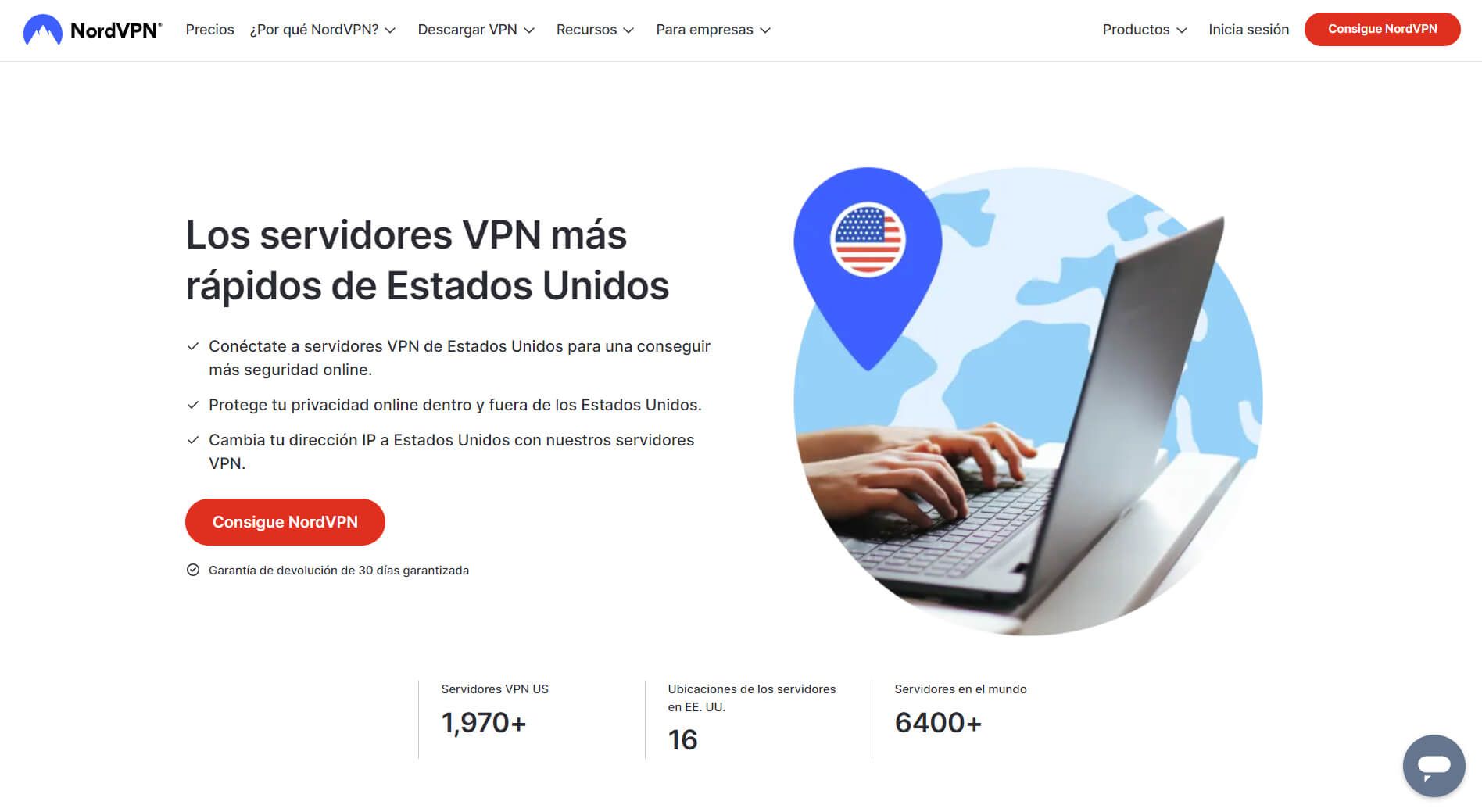 Nordvpn Estados Unidos