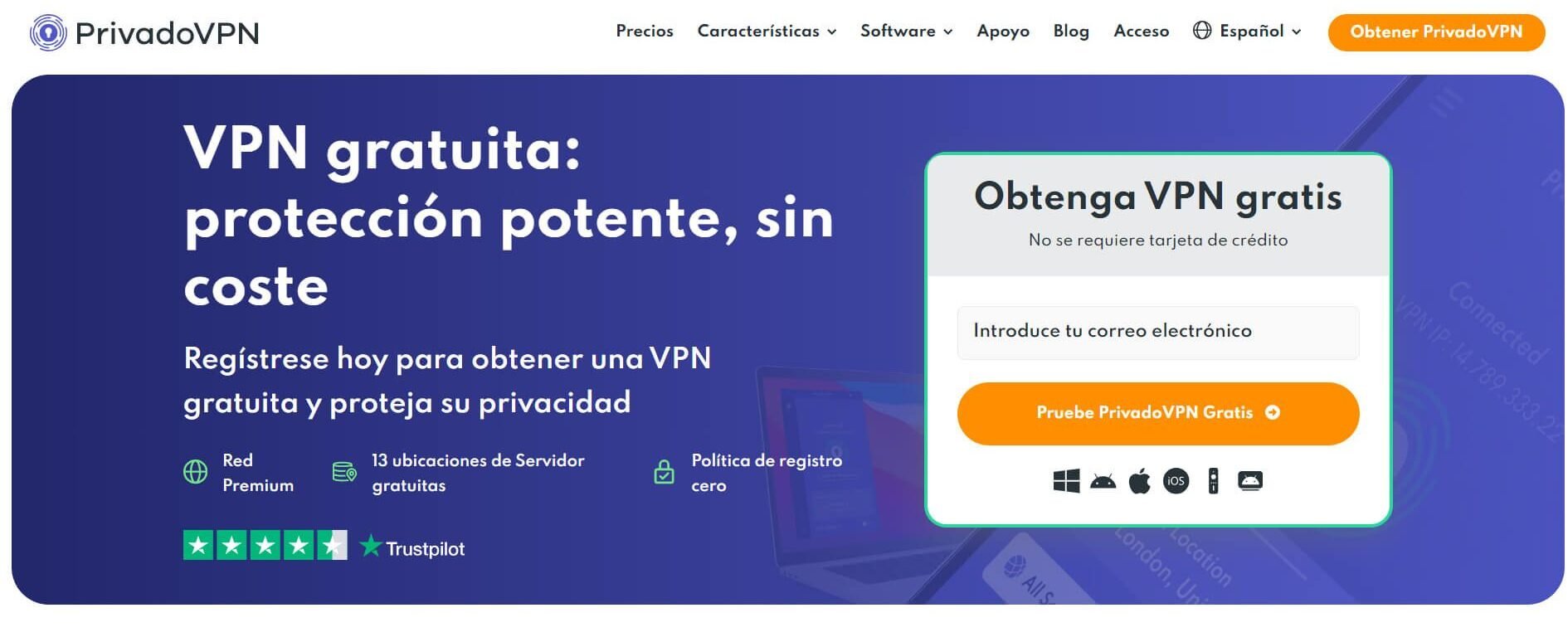 Privadovpn Gratis