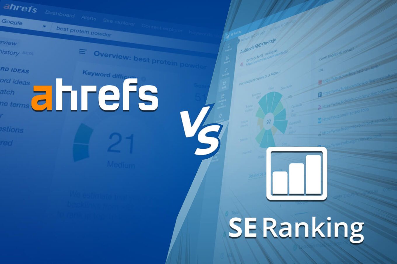 Ahrefs Vs Se Ranking Comparacion