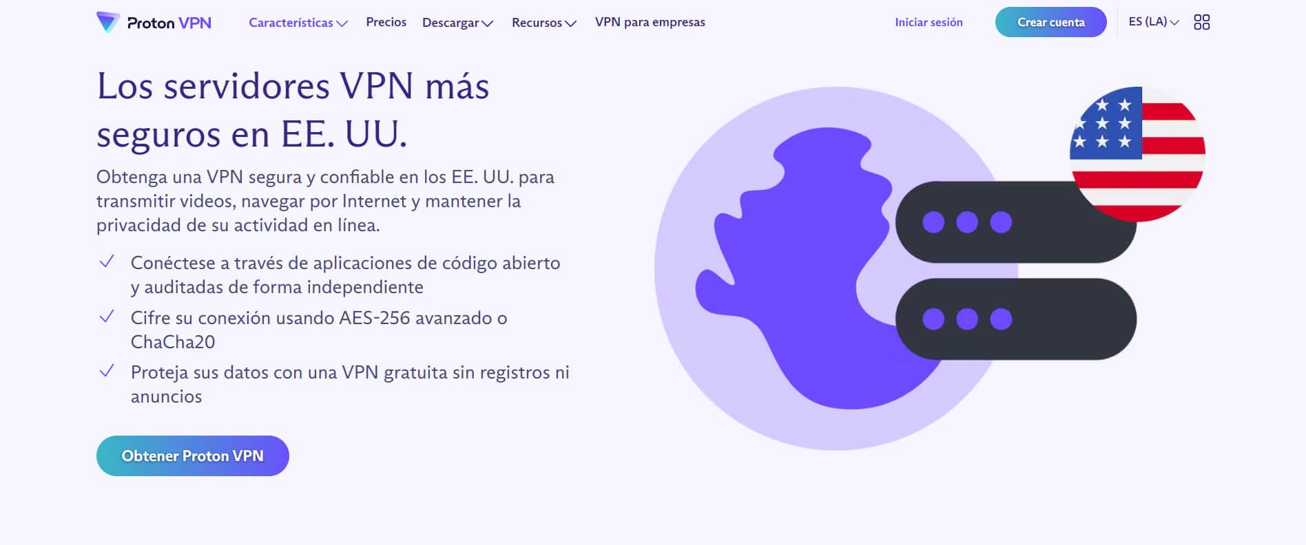 Protonvpn Estados Unidos