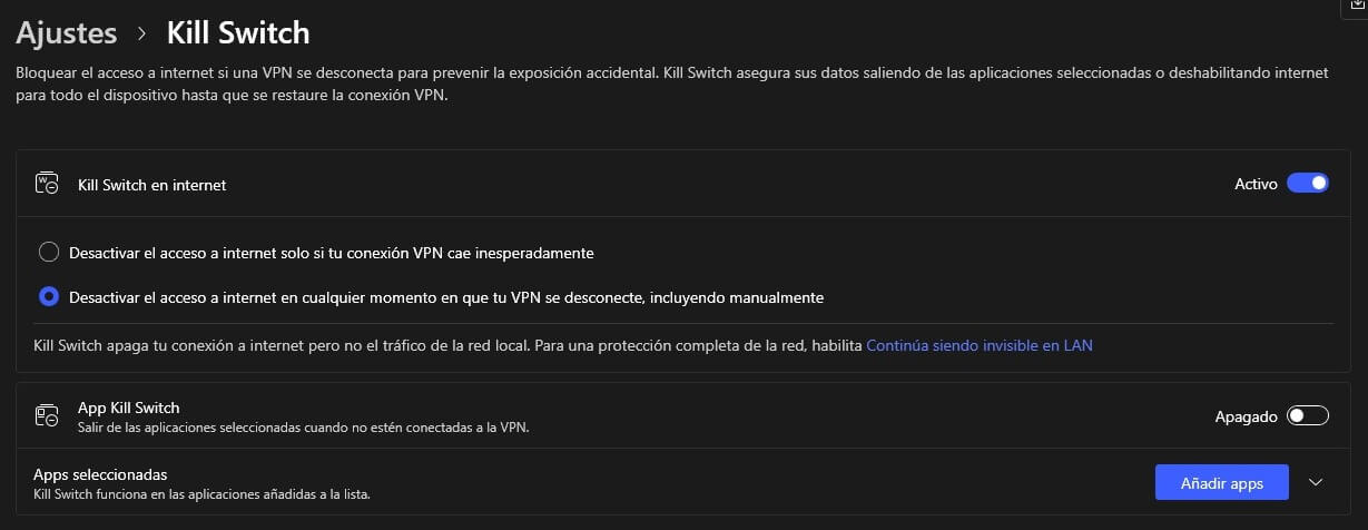 App Nordvpn Kill Switch Configuracion