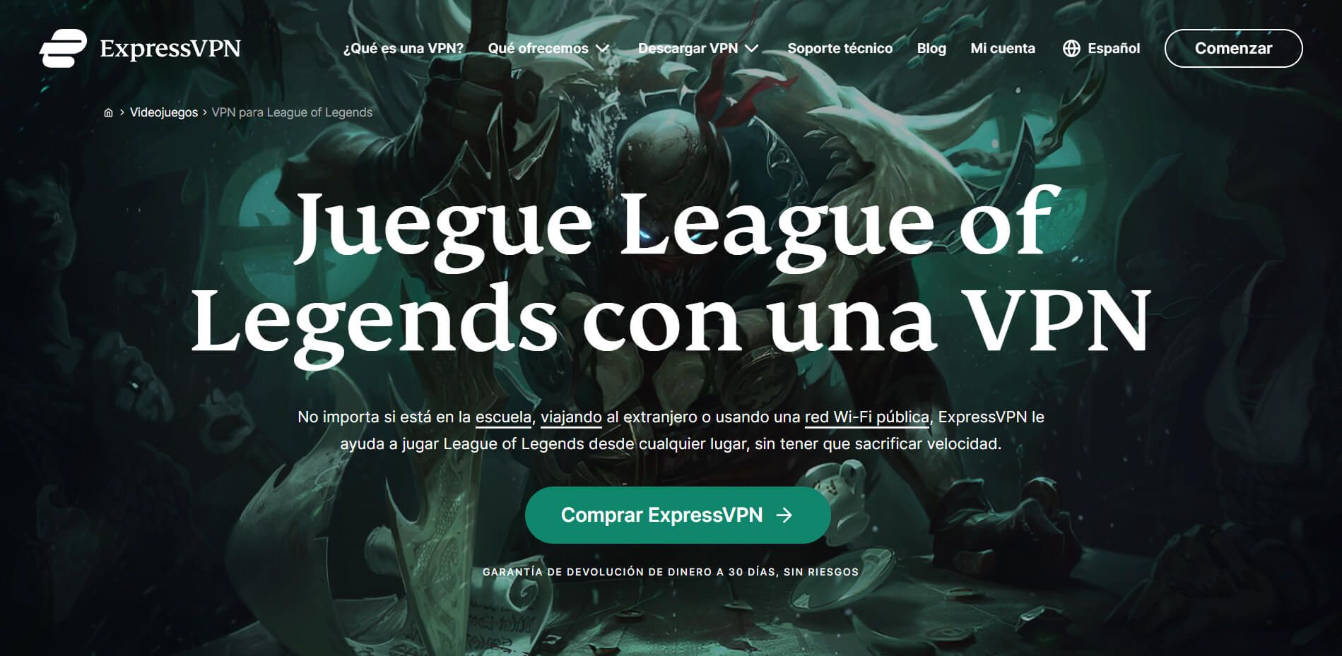 Expressvpn League Of Legends Cambiar Region