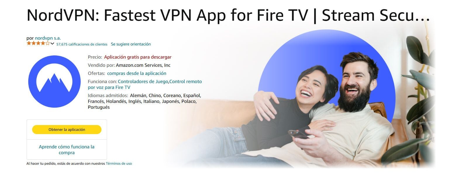 Nordvpn Amazon App Firestick