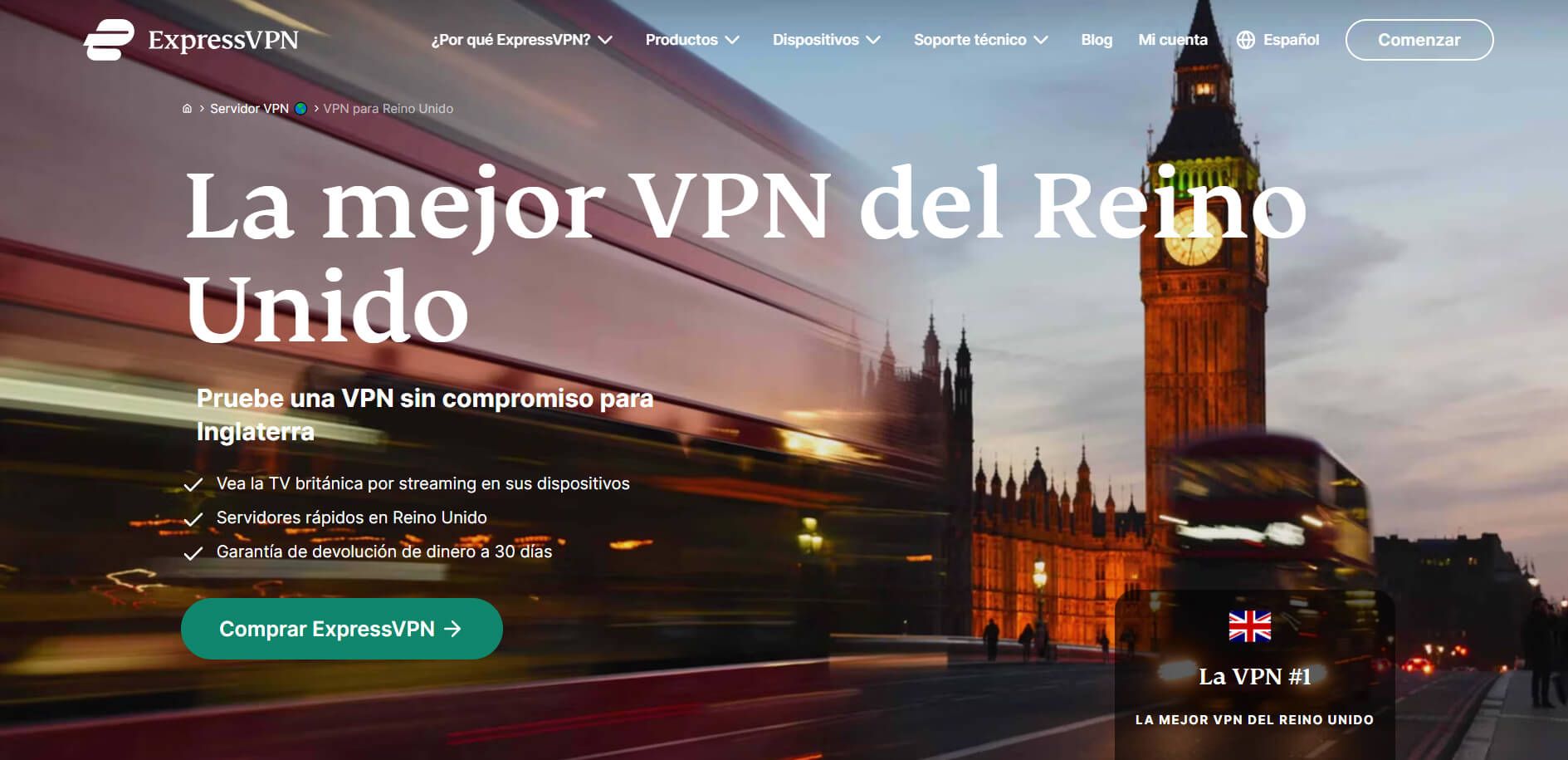 Expressvpn Reino Unido