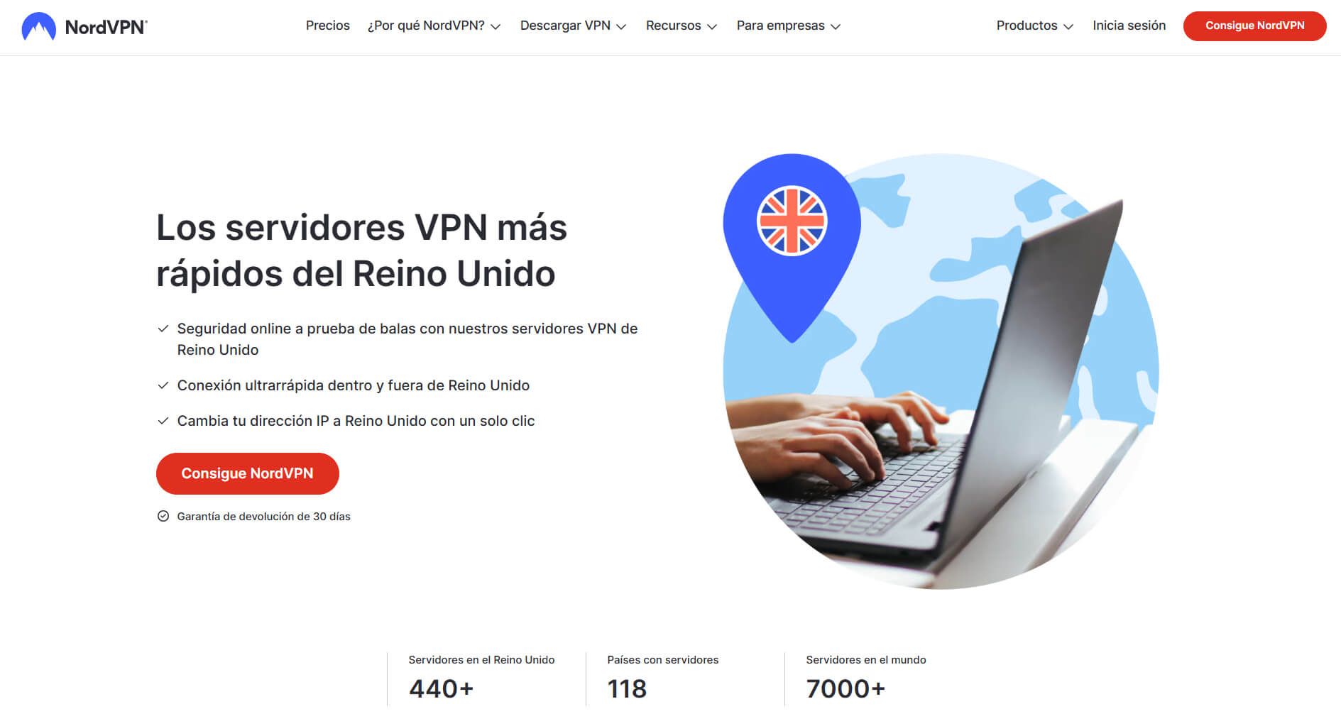 Nordvpn Reino Unido