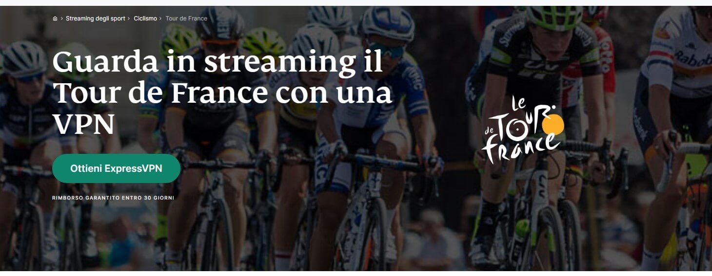 Expressvpn Tour De France