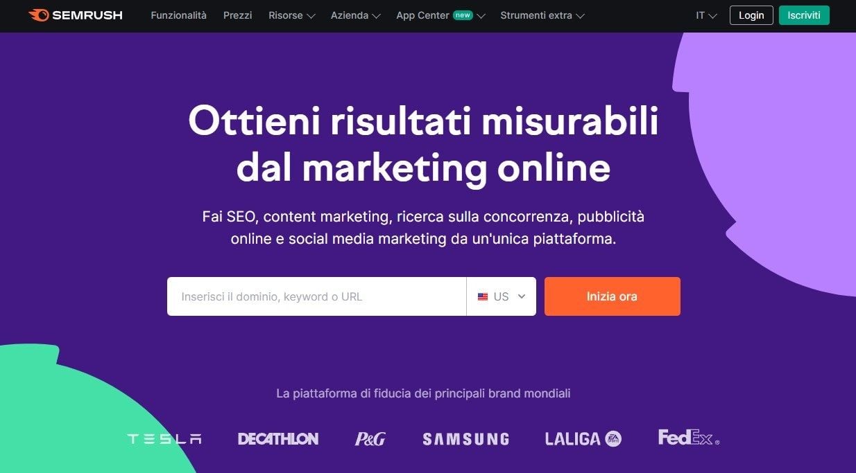 Semrush Strumento Seo