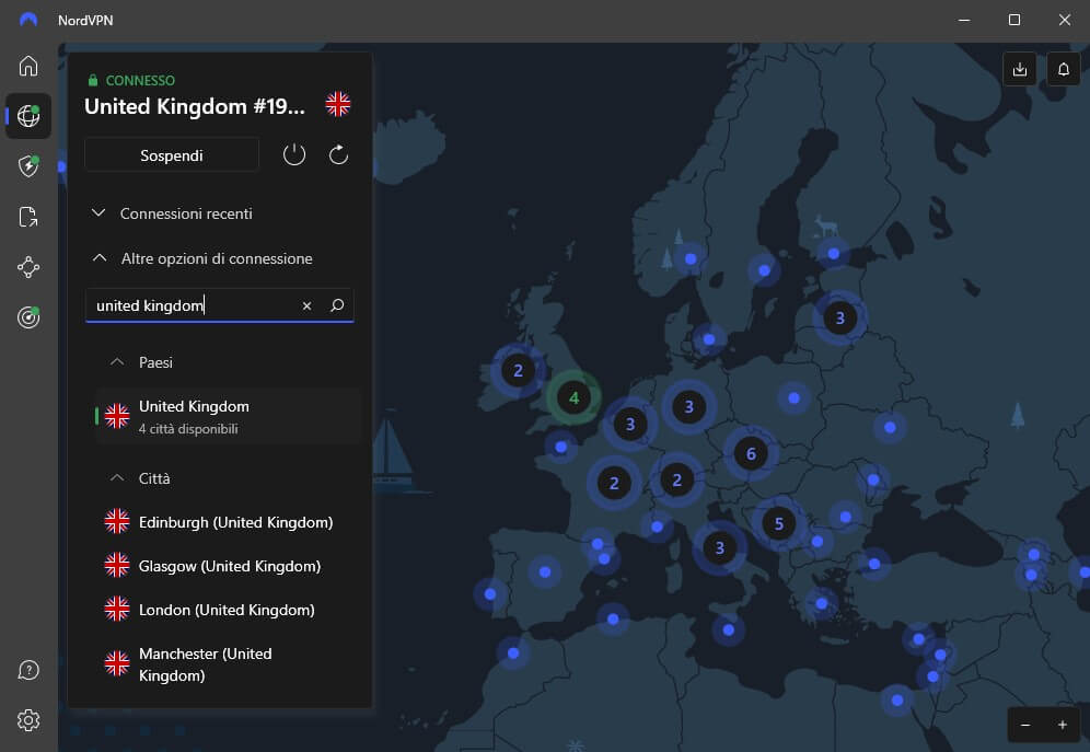 Nordvpn Server Regno Unito