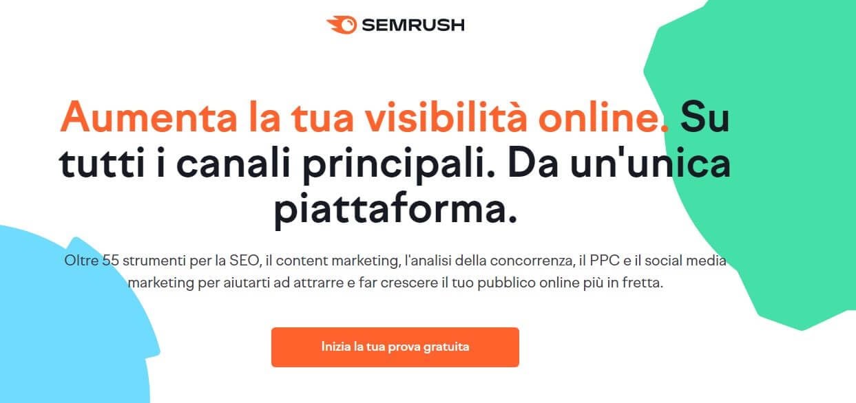 Semrush Prova Gratuita Italiano