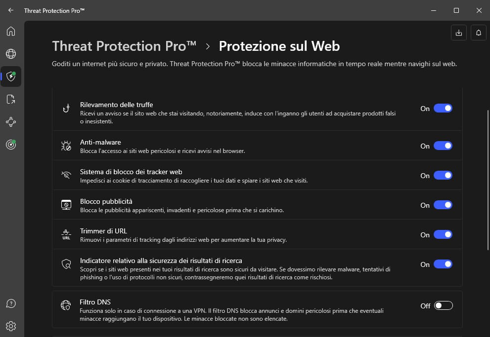 Nordvpn Protezione Web