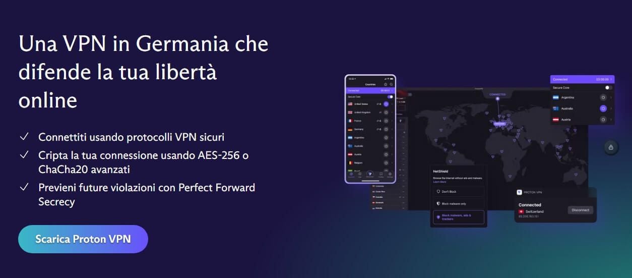 Protonvpn Germania