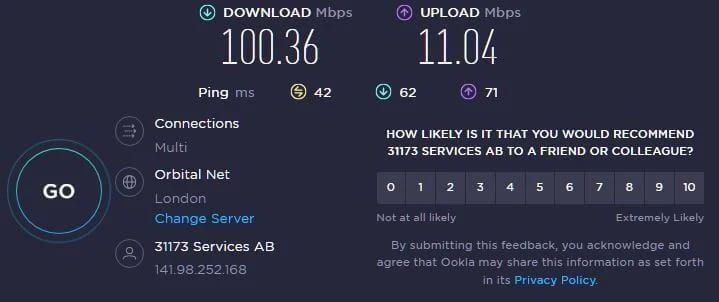 Mullvad Vpn Velocita Uk