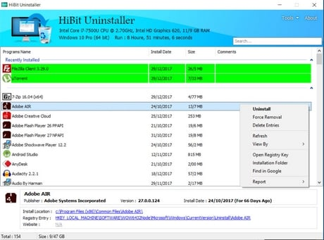 HiBit Uninstaller 3.1.62 for ios download free