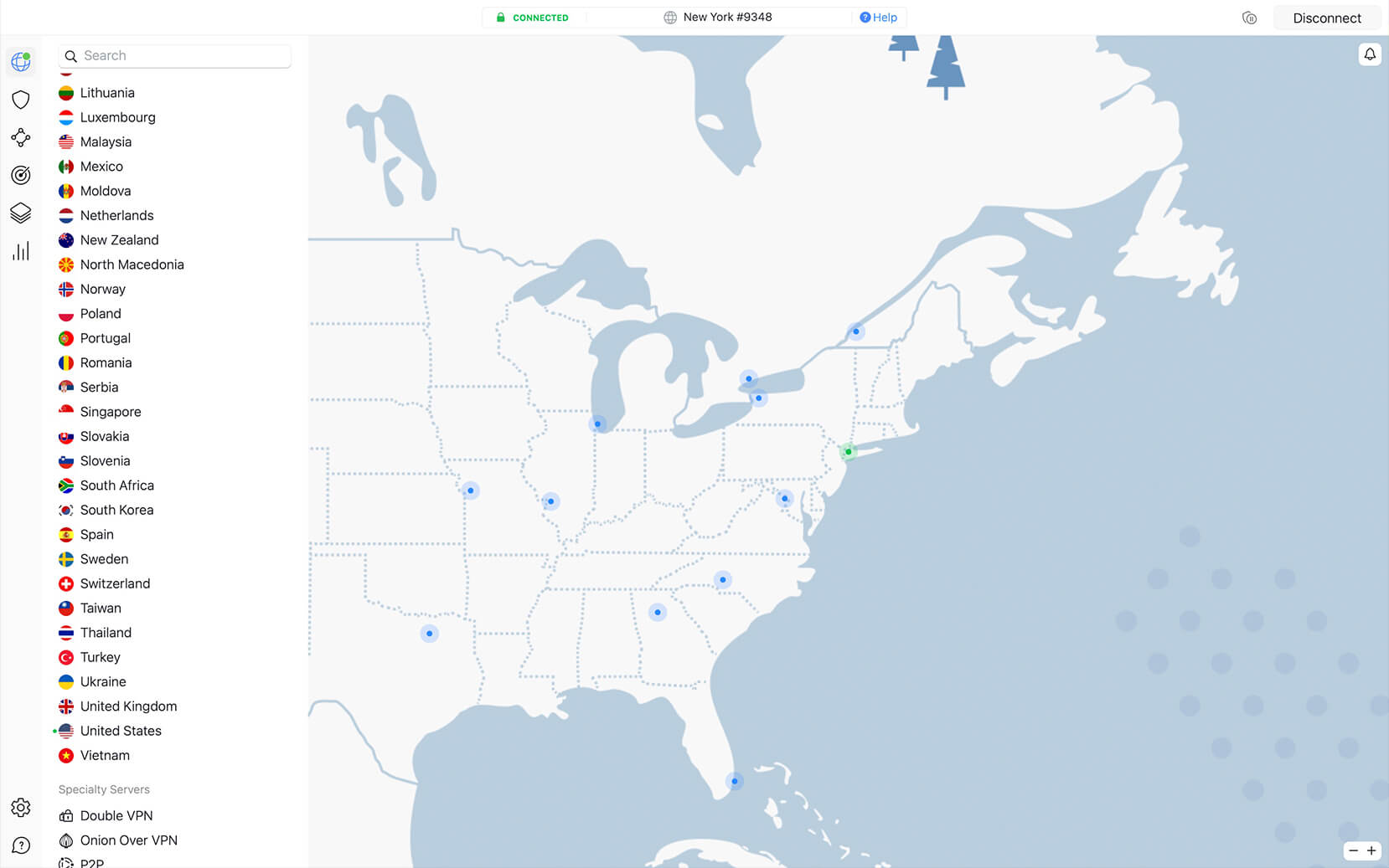 NordVPN macOS