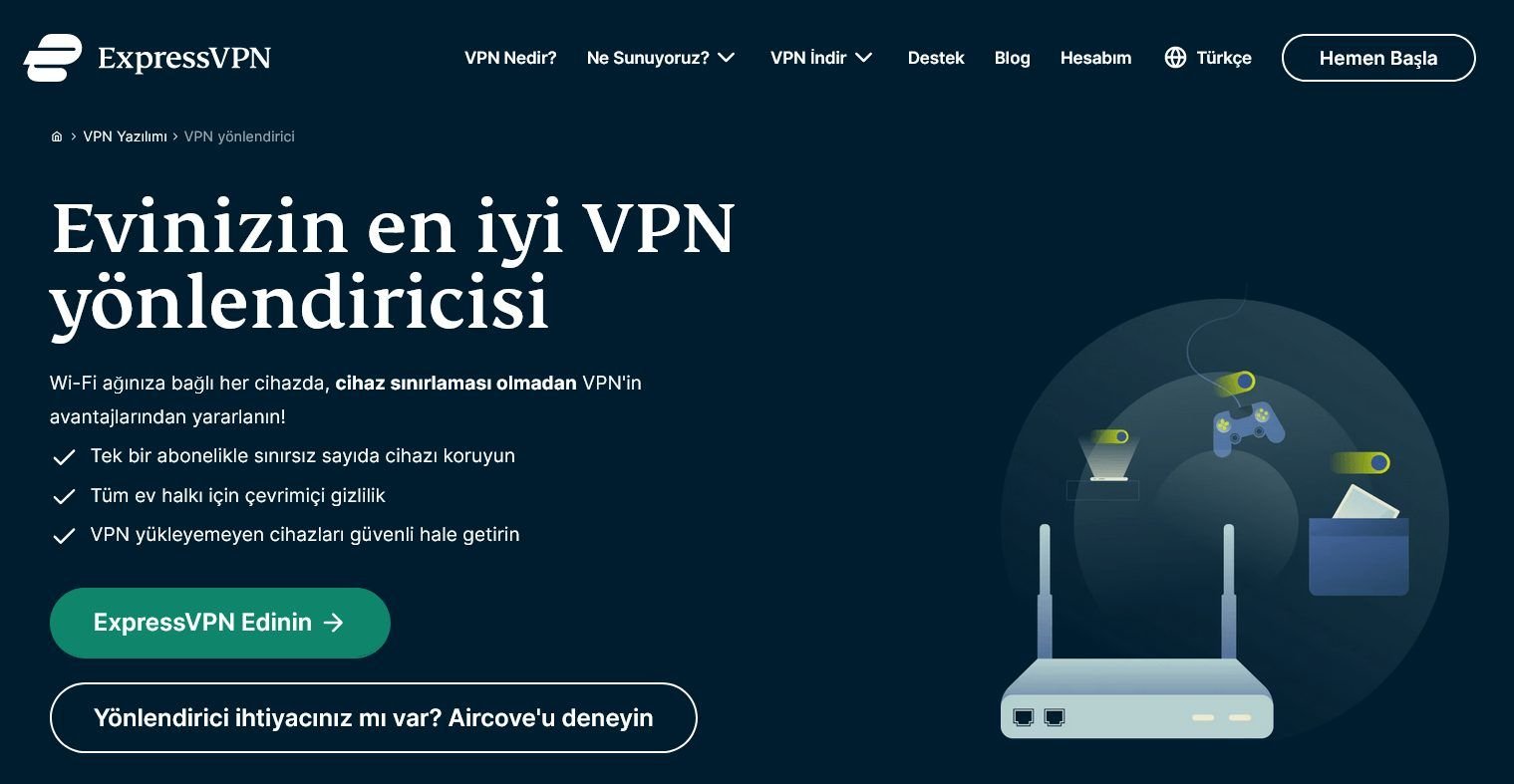 Expressvpn Yönlendirici