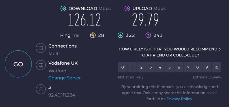 Gerçek Internet Hızı