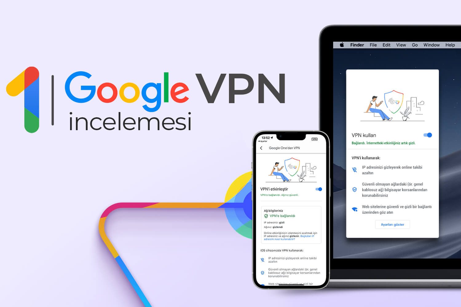 Google One VPN incelemesi