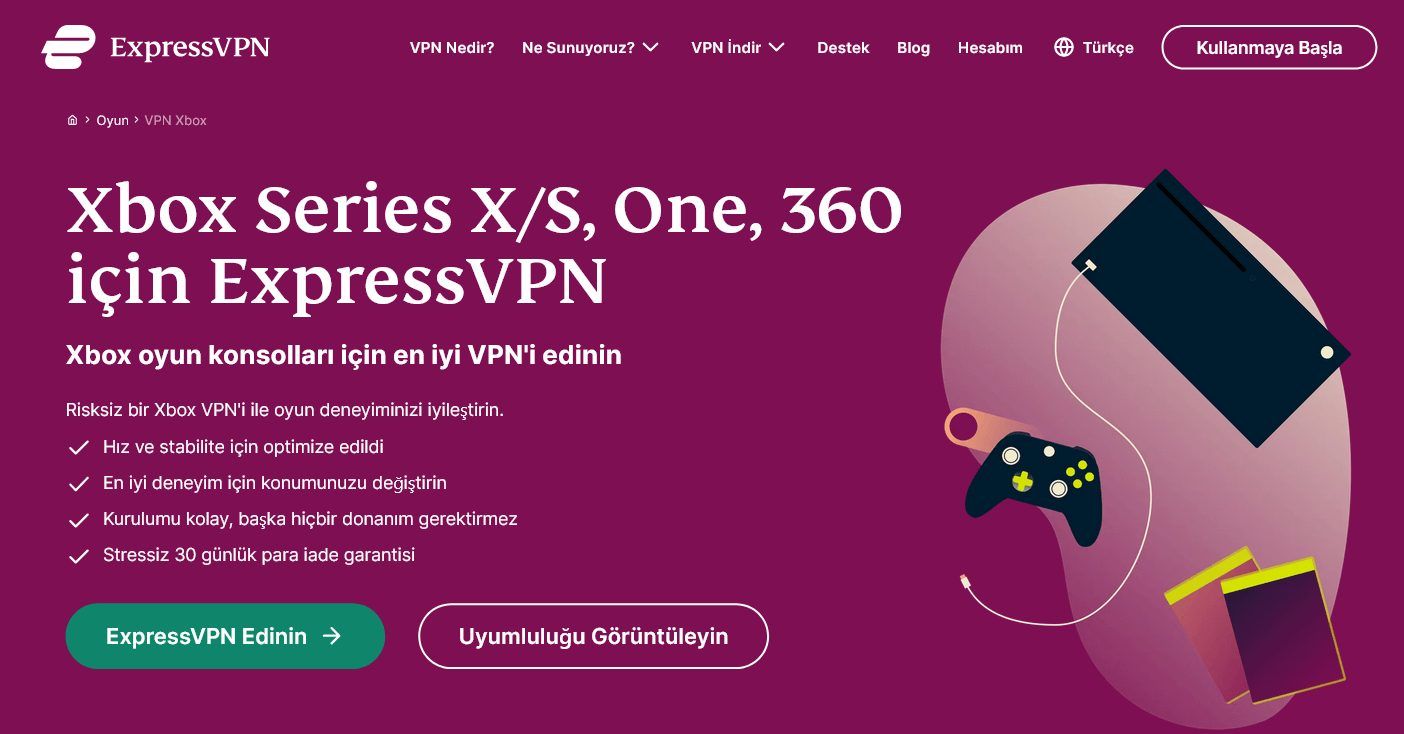 ExpressVPN Xbox