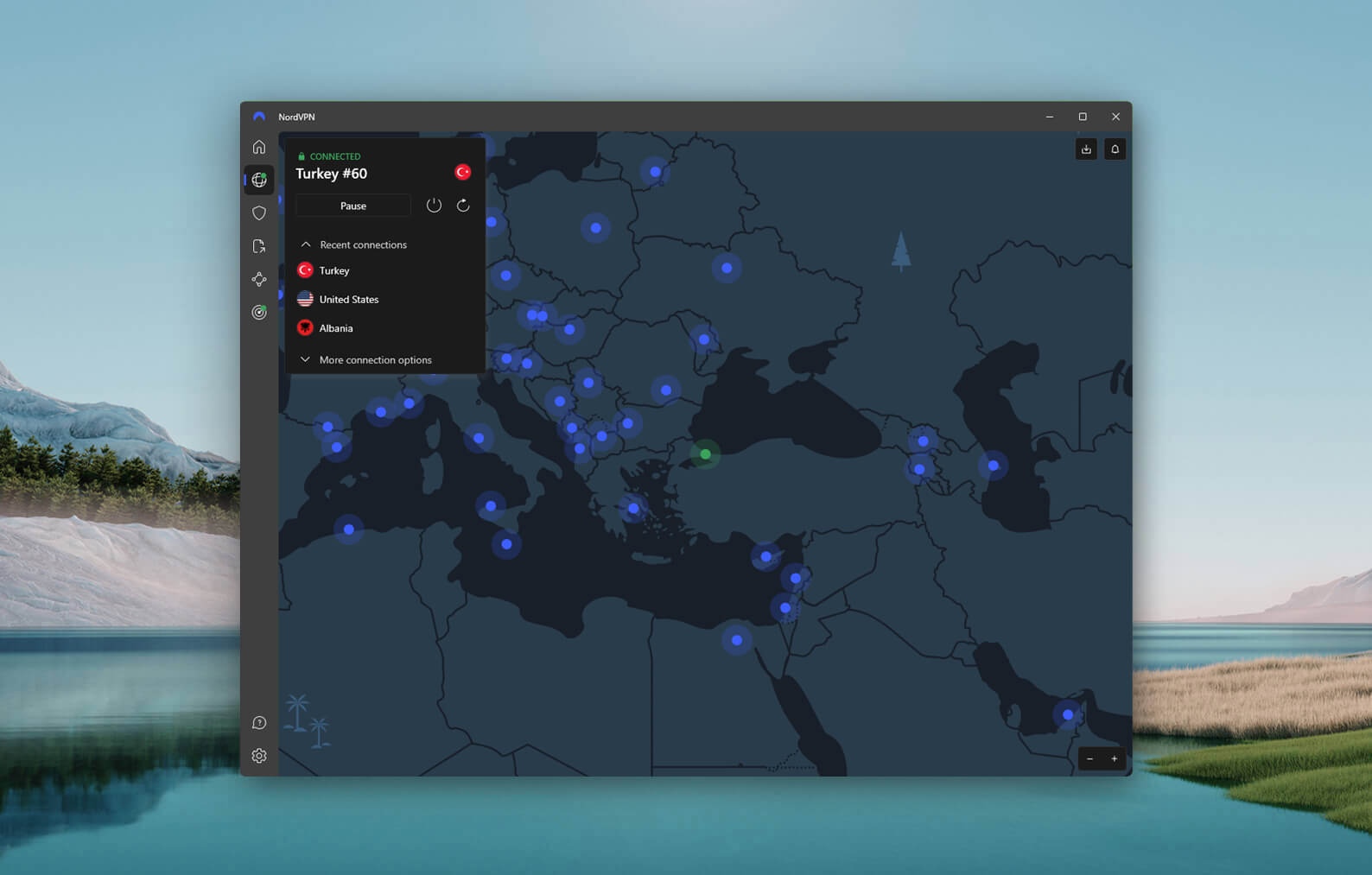 NordVPN Türkiye için en iyi VPN