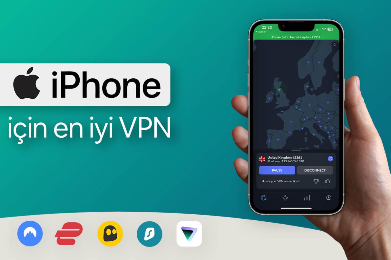 iPhone için en iyi VPN