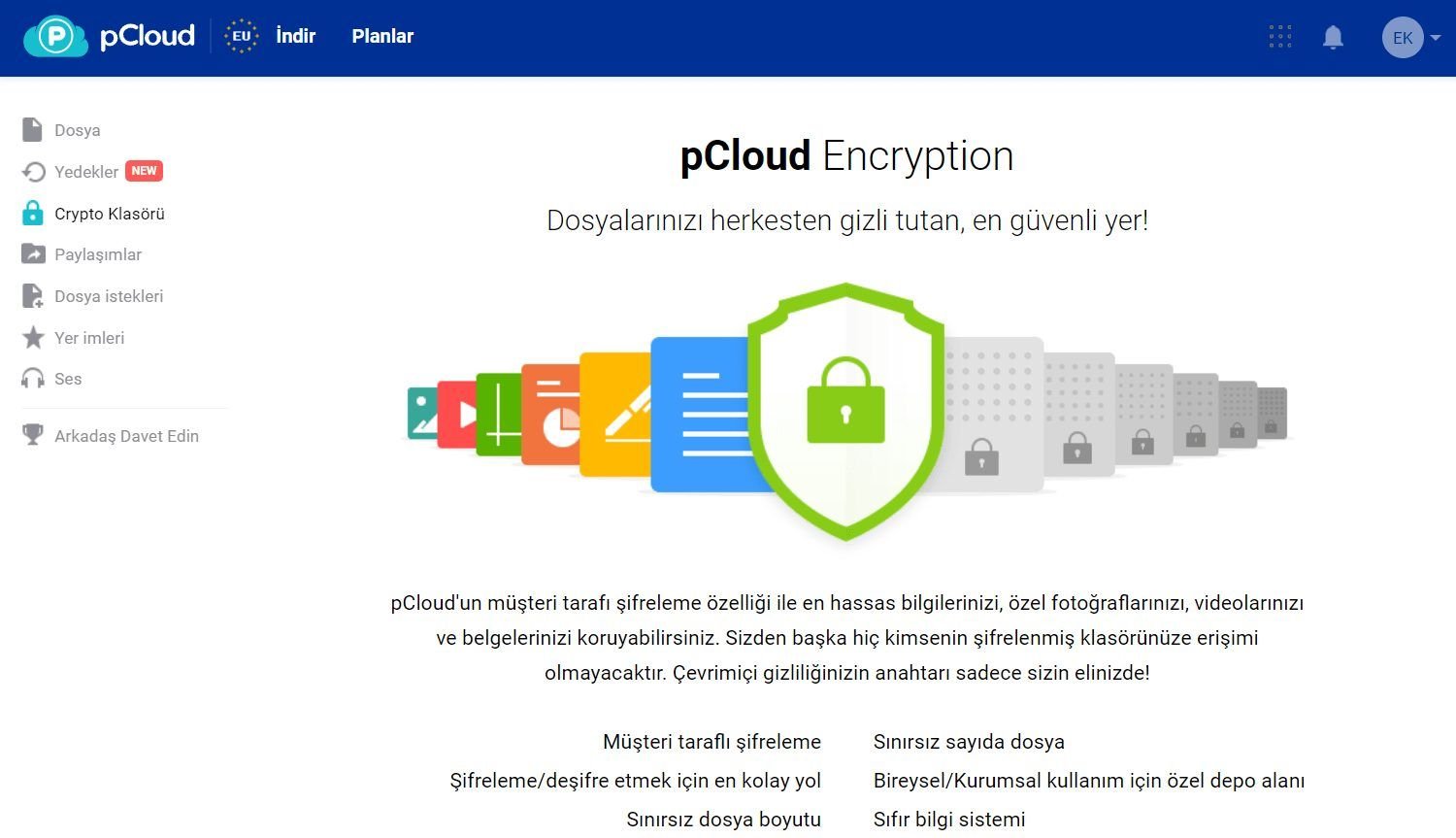 pCloud Crypto Folder