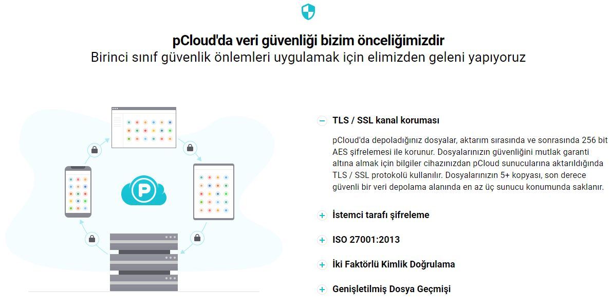 pCloud Dosya Depoalama Sunucular