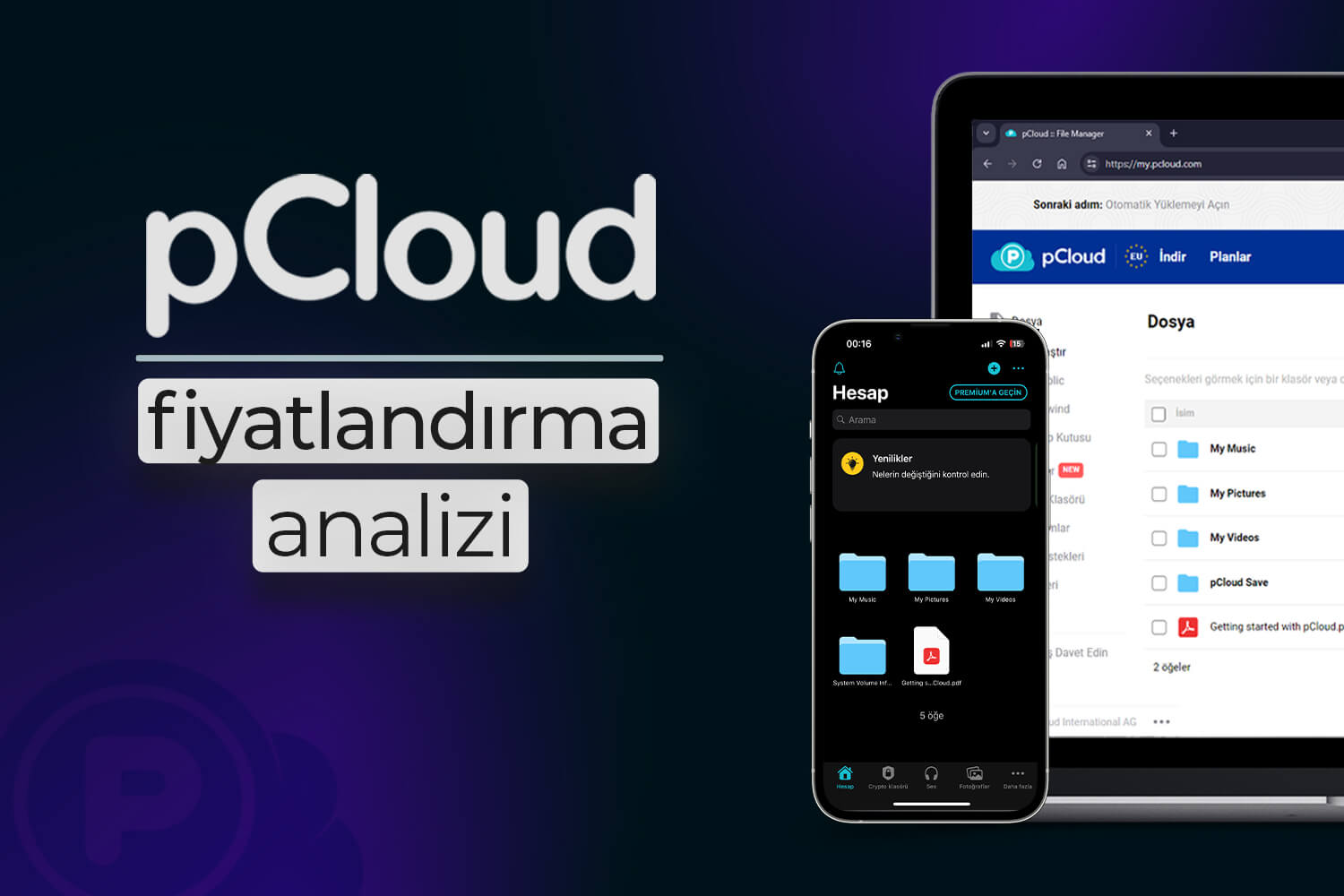 pCloud Fiyatlandırma Analizi