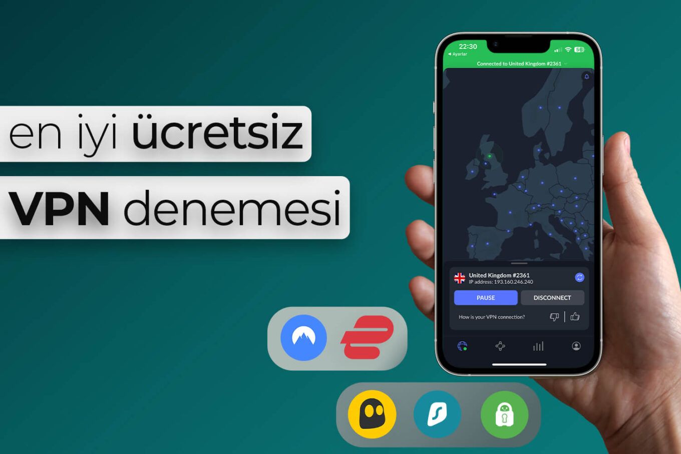 ücretsiz VPN denemesi